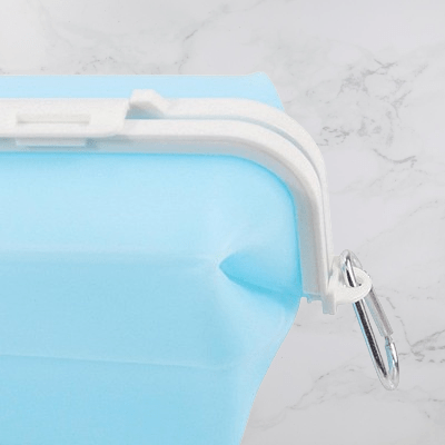 Boite conservation alimentaire - NewSiliconeLunchBox™ - Bleu - NAUMADE
