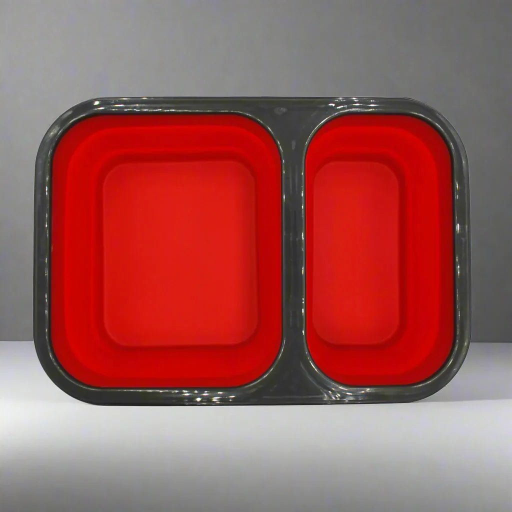 Boite de Conservation Alimentaire - CollapsibleLunchBox™ - Rouge - NAUMADE