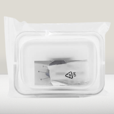 Boite conservation alimentaire - NewSiliconeLunchBox™ - Blanc - NAUMADE