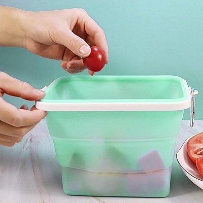 Boite conservation alimentaire - NewSiliconeLunchBox™ - Vert - NAUMADE