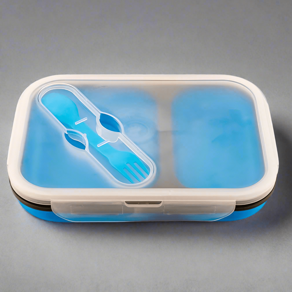 Boite de Conservation Alimentaire - CollapsibleLunchBox™ - Bleu - NAUMADE