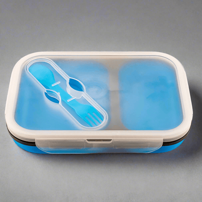 Boite de Conservation Alimentaire - CollapsibleLunchBox™ - Bleu - NAUMADE