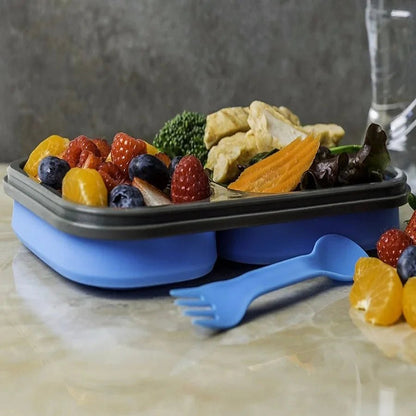 Boite de Conservation Alimentaire - CollapsibleLunchBox™ - Bleu - NAUMADE