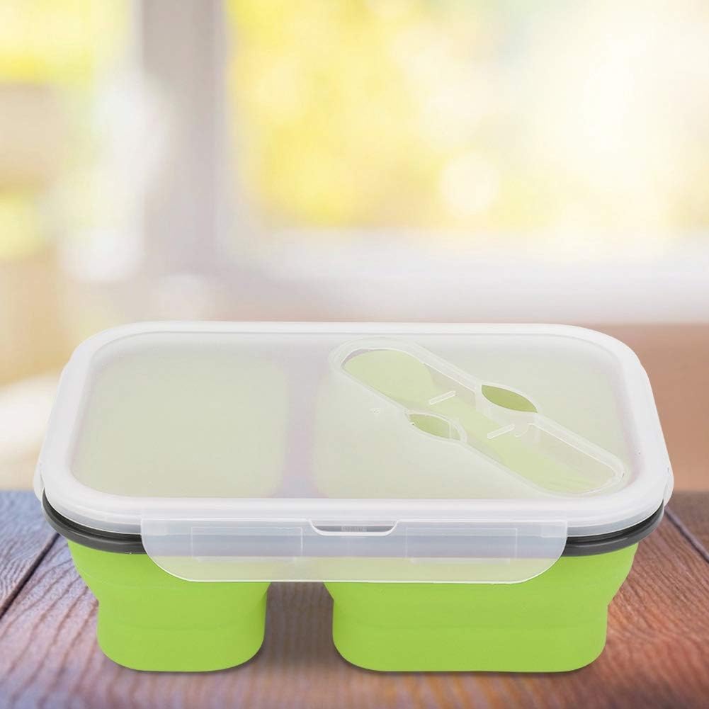 Boite de Conservation Alimentaire - CollapsibleLunchBox™ - Vert - NAUMADE