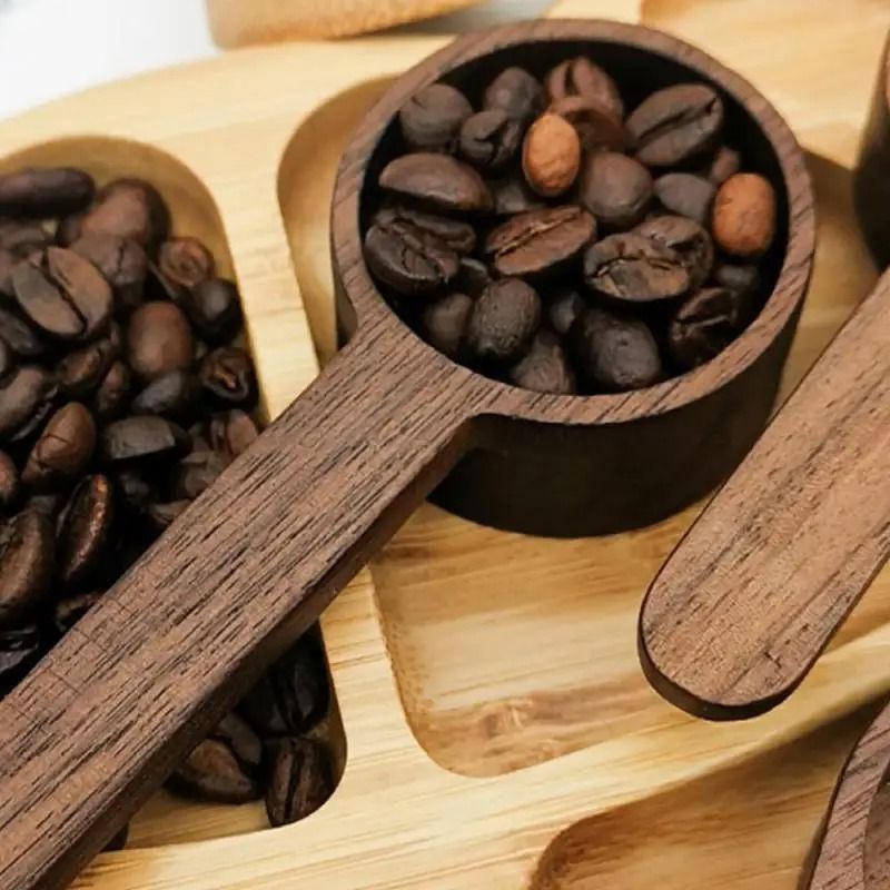 Cuillère en Bois - WoodenMeasuringTools™ - Noyer Noir L - NAUMADE